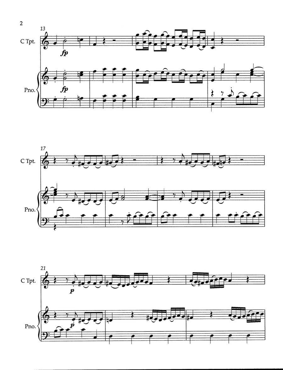 Overture to Il Re Pastore Chamber Music scores gallery preview page 2