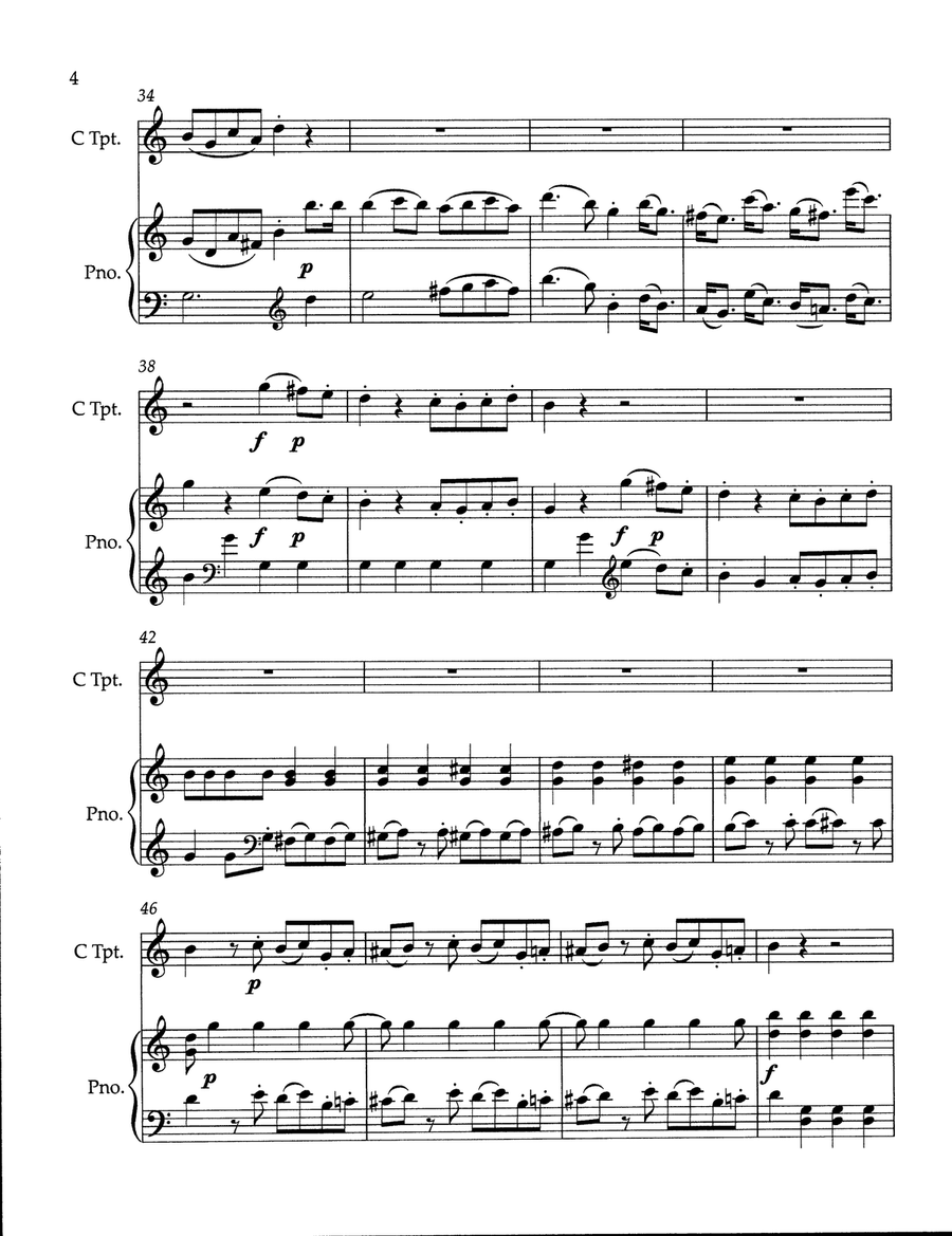 Overture to Il Re Pastore Chamber Music scores gallery preview page 4