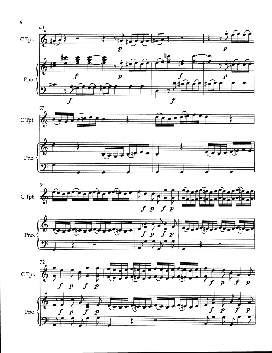 Overture to Il Re Pastore Chamber Music scores gallery preview page 6