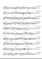 10 Clifford Brown II-V-I Licks in 12 Keys Trumpet scores gallery preview page 5