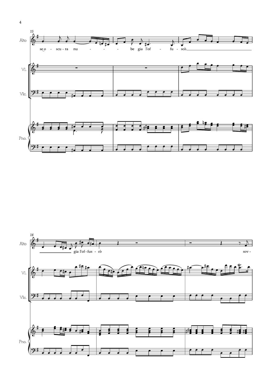 Sovvente il sole Sovvente il sole Piano Trio scores gallery preview page 5