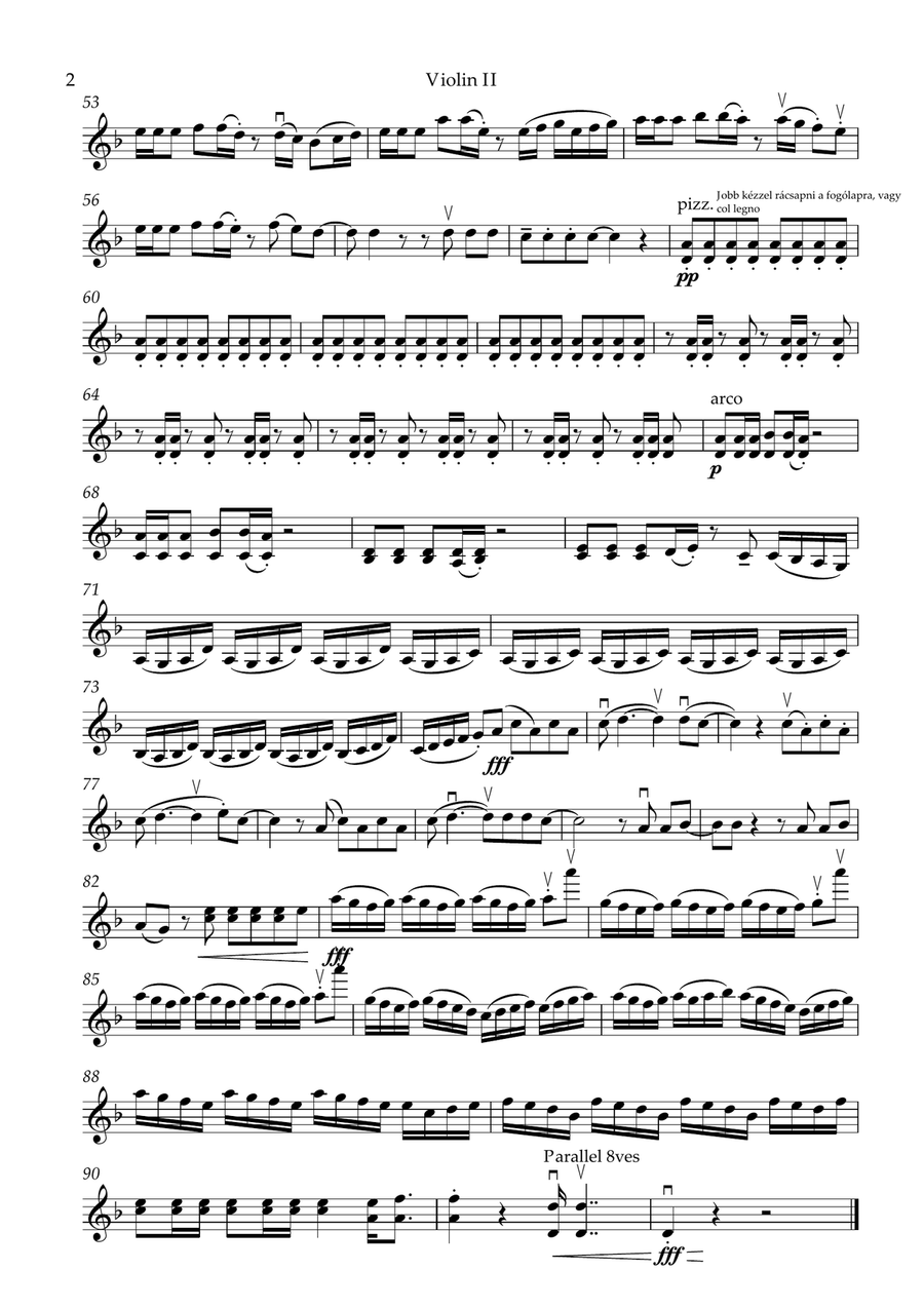 Rolling In The Deep Rolling In The Deep String Quartet scores gallery preview page 4