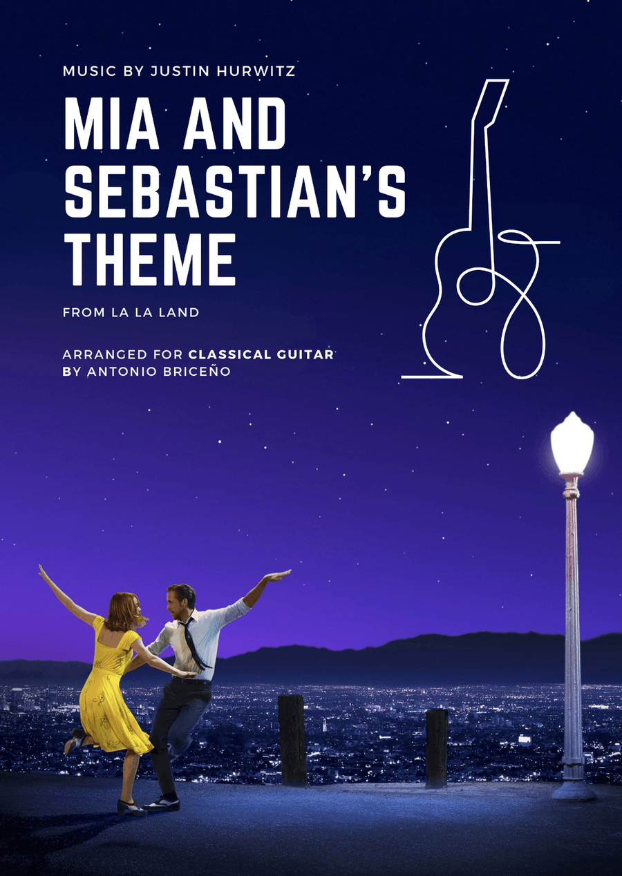 Mia & Sebastian's Theme Acoustic Guitar scores gallery preview page 1