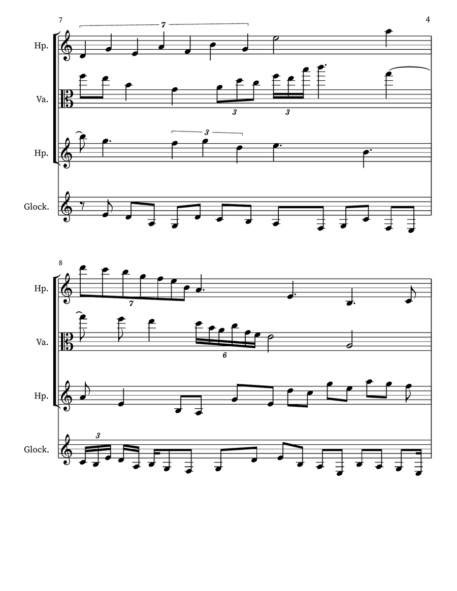 Children's Musing 79 Children's Musing 79 Small Ensemble scores gallery preview page 4