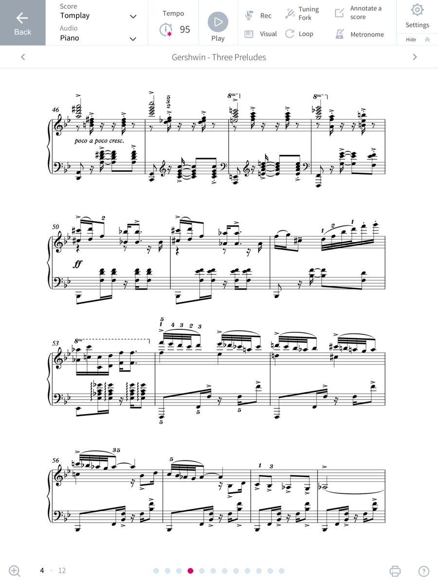 Three Preludes Three Preludes Piano Method scores gallery preview page 5