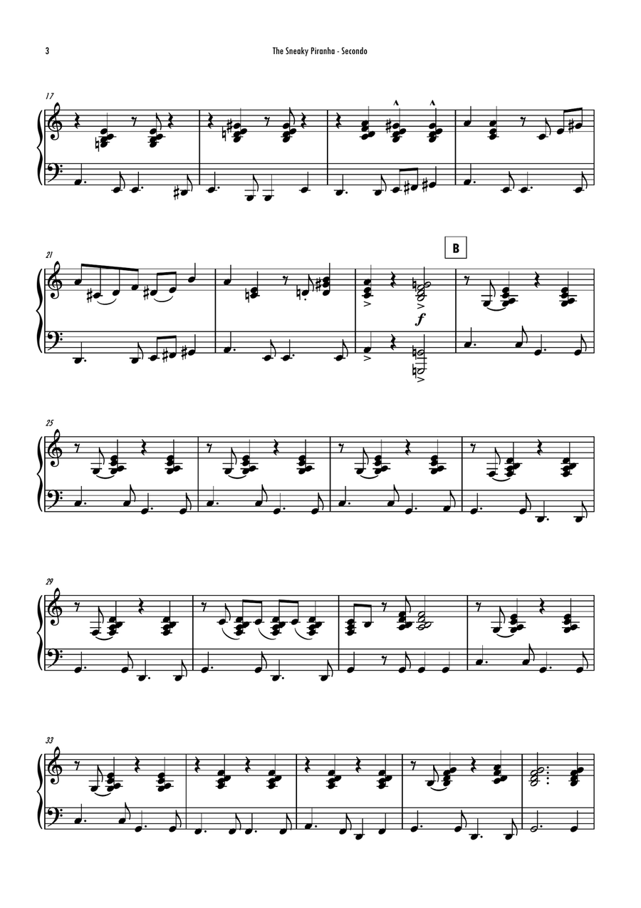 Scales, Feathers and Fur Scales, Feathers and Fur Chamber Music scores gallery preview page 5
