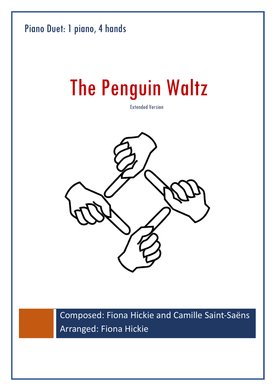 The Penguin Waltz The Penguin Waltz 1 Piano, 4-Hands scores gallery preview page 1