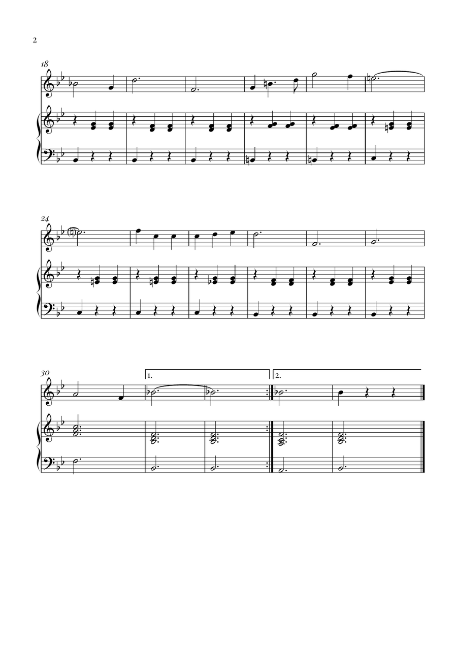 After the Ball Piano scores gallery preview page 2