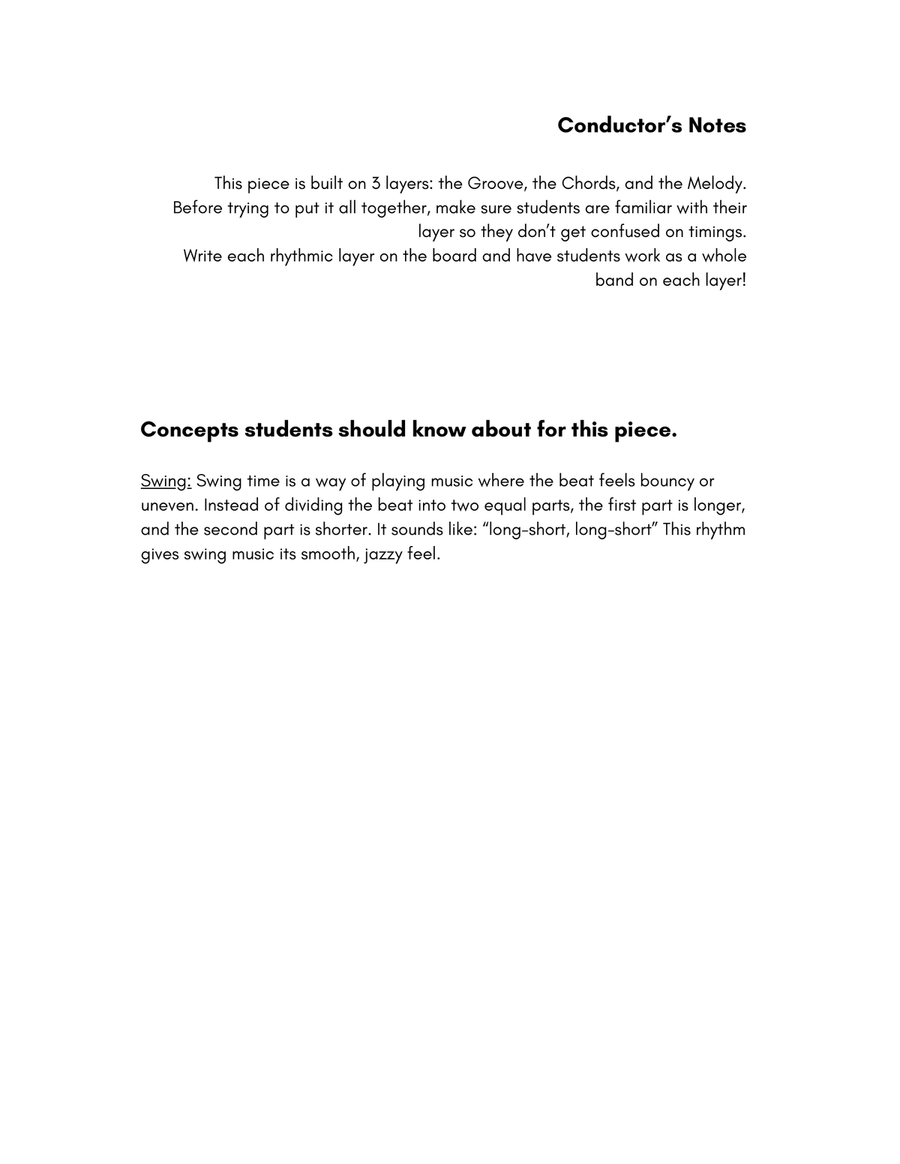 It's Hip to be Hip - Grade 1 Concert Band Concert Band scores gallery preview page 3