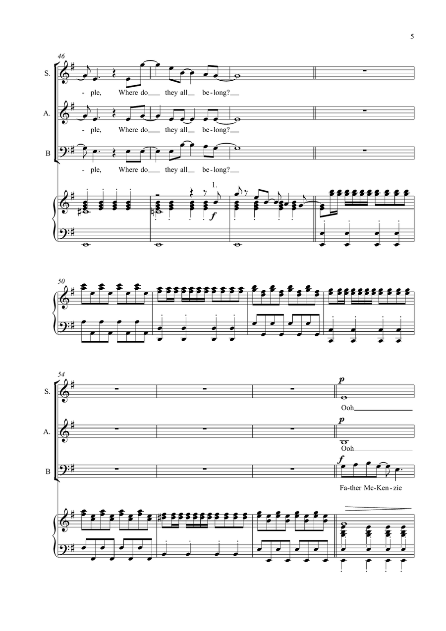 Eleanor Rigby Eleanor Rigby 3-Part scores gallery preview page 5