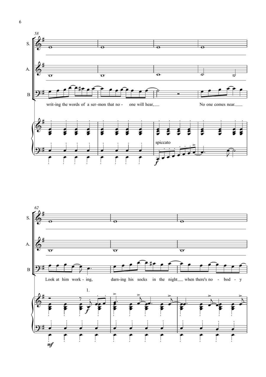 Eleanor Rigby Eleanor Rigby 3-Part scores gallery preview page 6