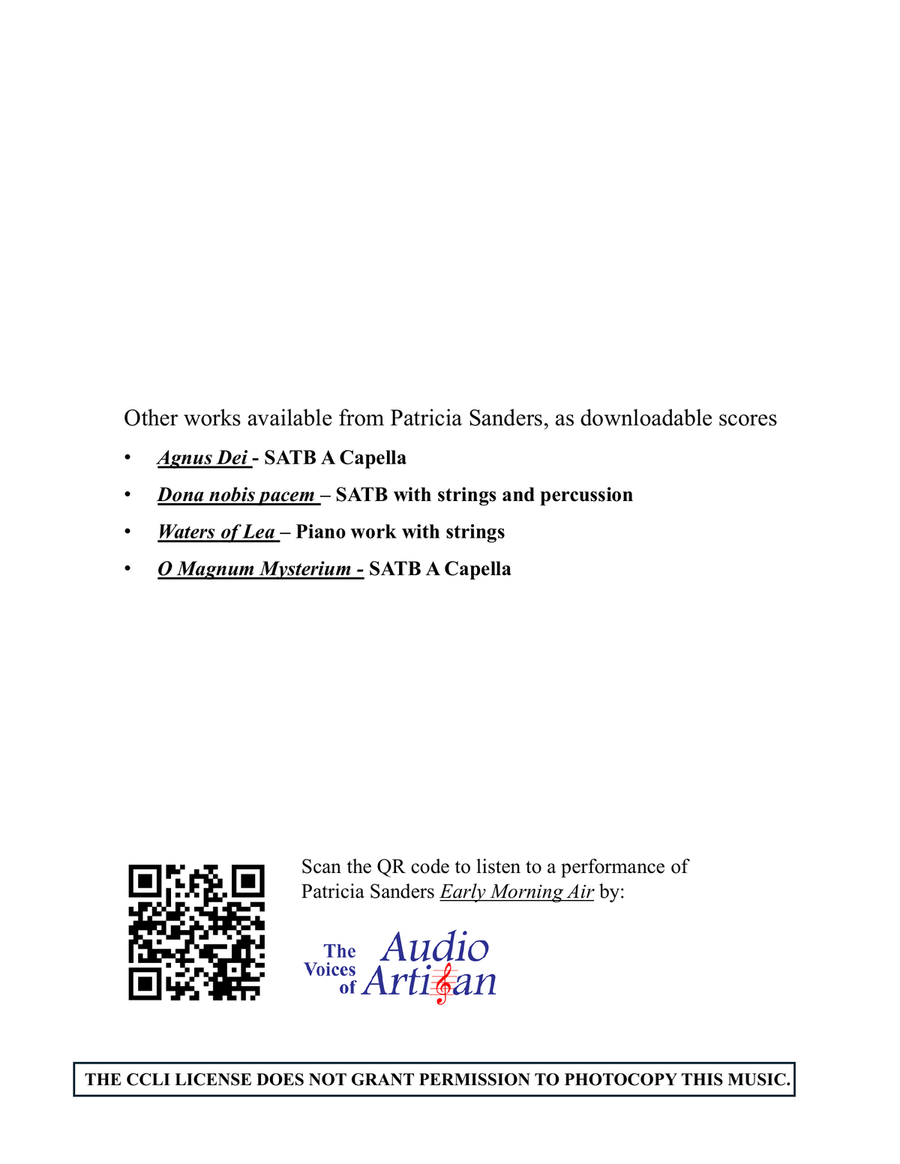 Early Morning Air Chamber Music scores gallery preview page 2