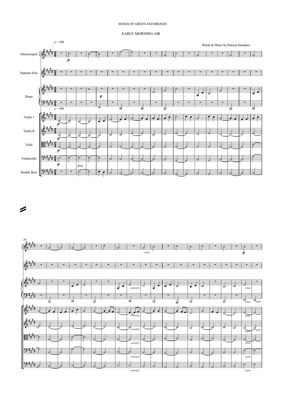 Early Morning Air Chamber Music scores gallery preview page 4