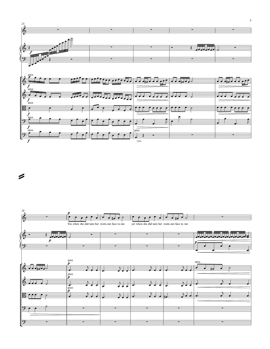 A Thousand Living Dreams Piano, Vocal scores gallery preview page 5