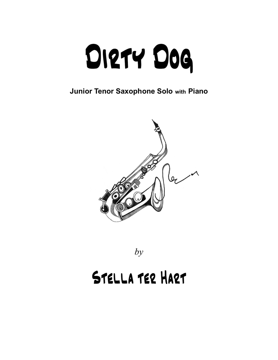 Dirty Dog Dirty Dog Tenor Saxophone scores gallery preview page 1