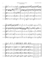 Hallelujah by Friedrich Händel for Recorder Quintet Chamber Music scores gallery preview page 6