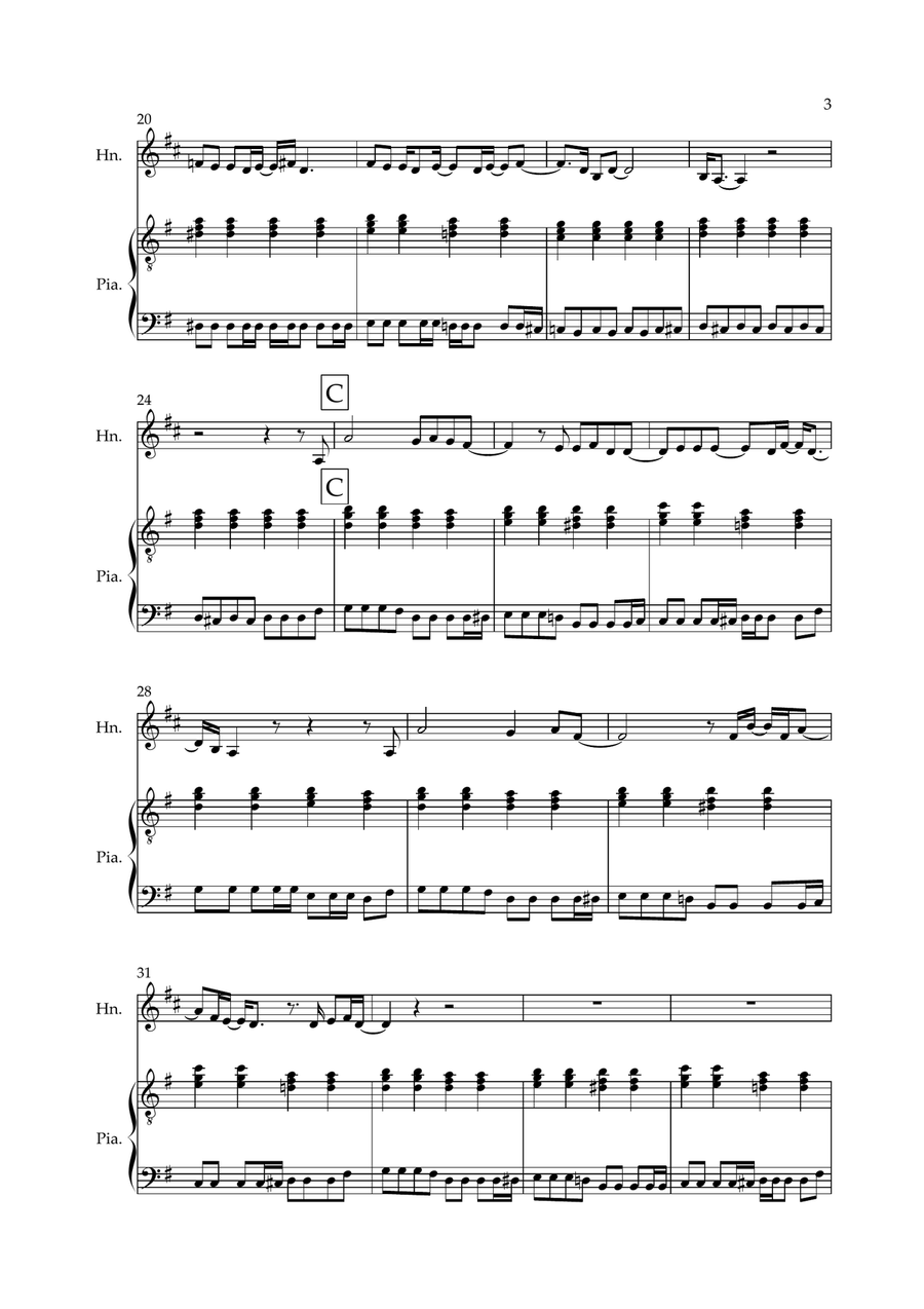 Don't Look Back In Anger Don't Look Back In Anger Piano scores gallery preview page 3