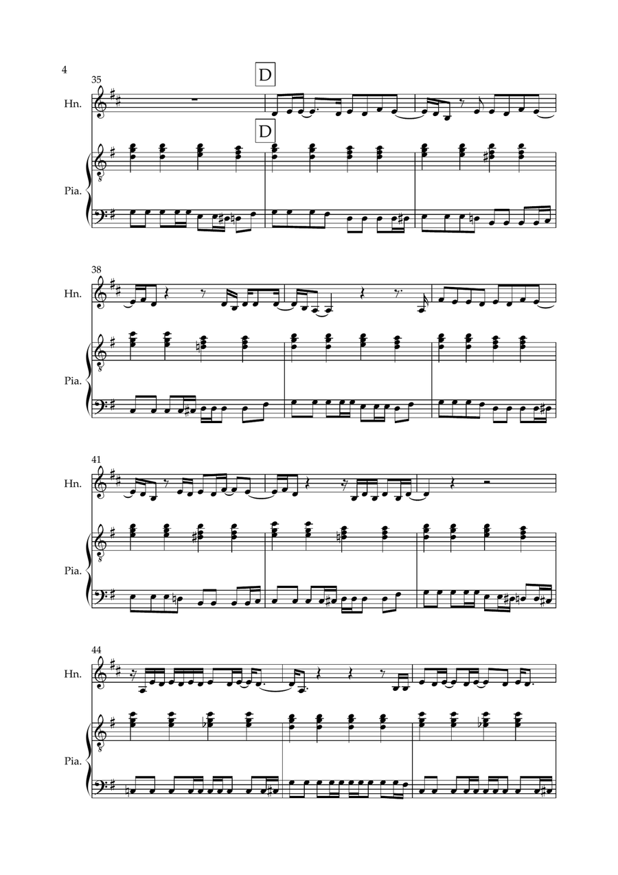 Don't Look Back In Anger Don't Look Back In Anger Piano scores gallery preview page 4