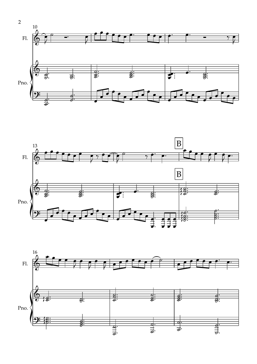 Dandelions Dandelions Flute Solo scores gallery preview page 2