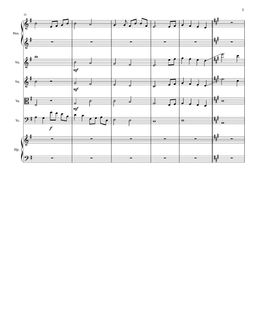 Prayer For Taylor Prayer For Taylor Small Ensemble scores gallery preview page 5