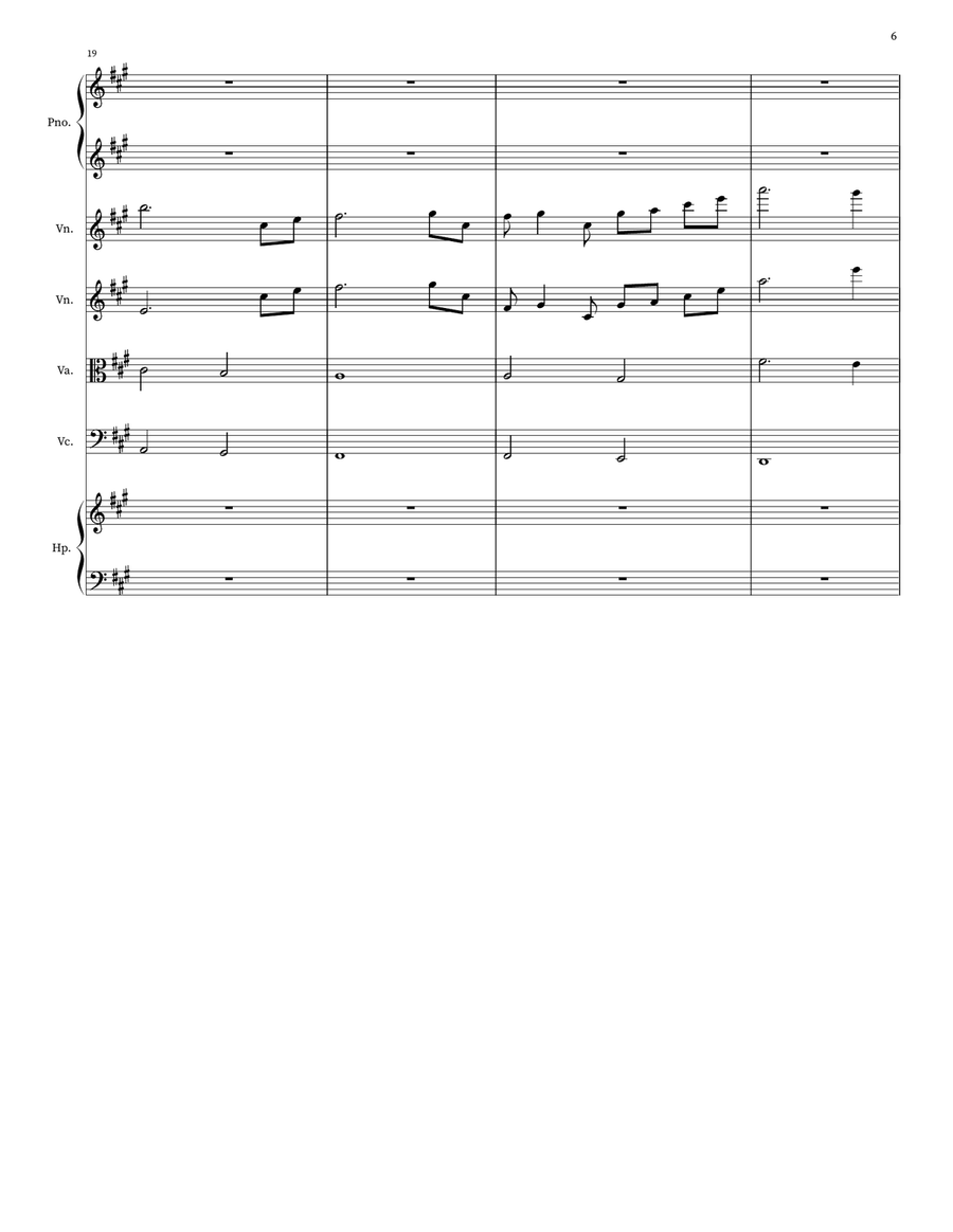 Prayer For Taylor Prayer For Taylor Small Ensemble scores gallery preview page 6