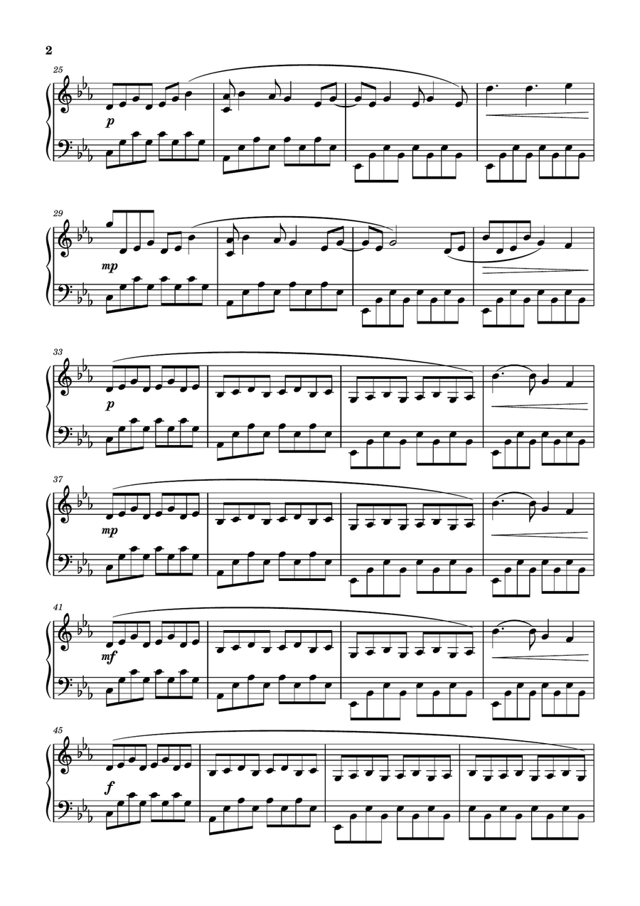 Memory Reboot Memory Reboot Piano Solo scores gallery preview page 2