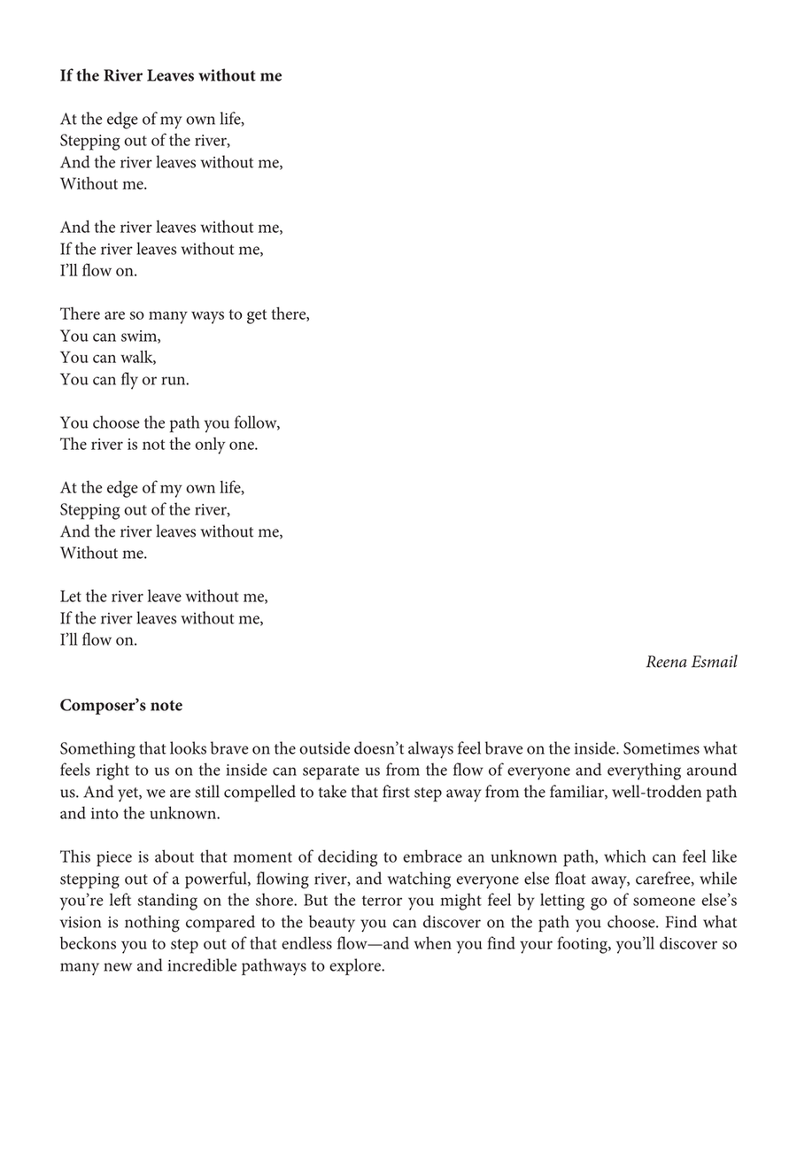 If the River Leaves without me SSATB scores gallery preview page 2