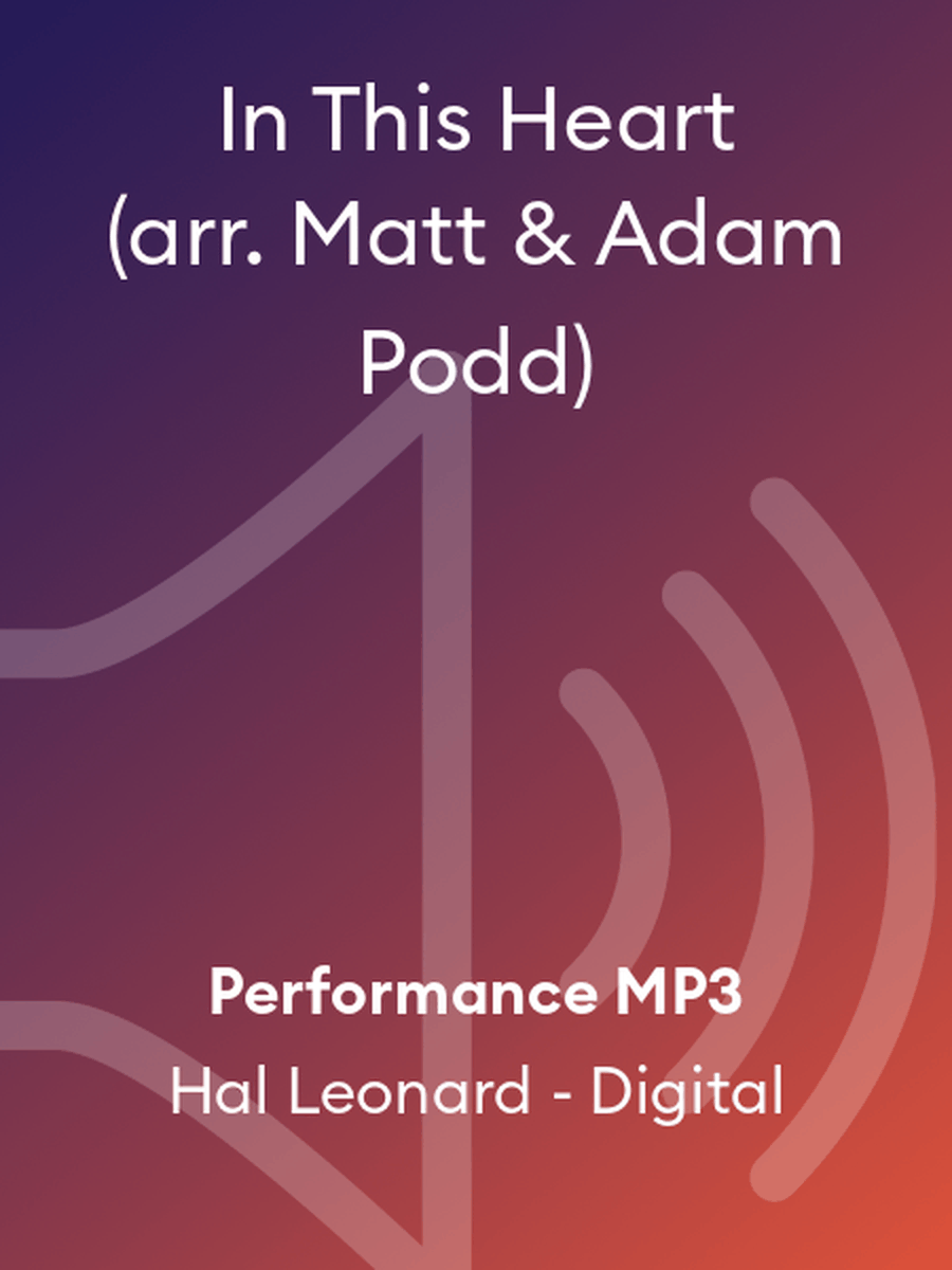 In This Heart (arr. Matt & Adam Podd) Choir scores gallery preview page 1