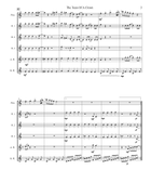 The Tears Of A Clown Flute Choir scores gallery preview page 4