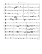 The Tears Of A Clown Flute Choir scores gallery preview page 6
