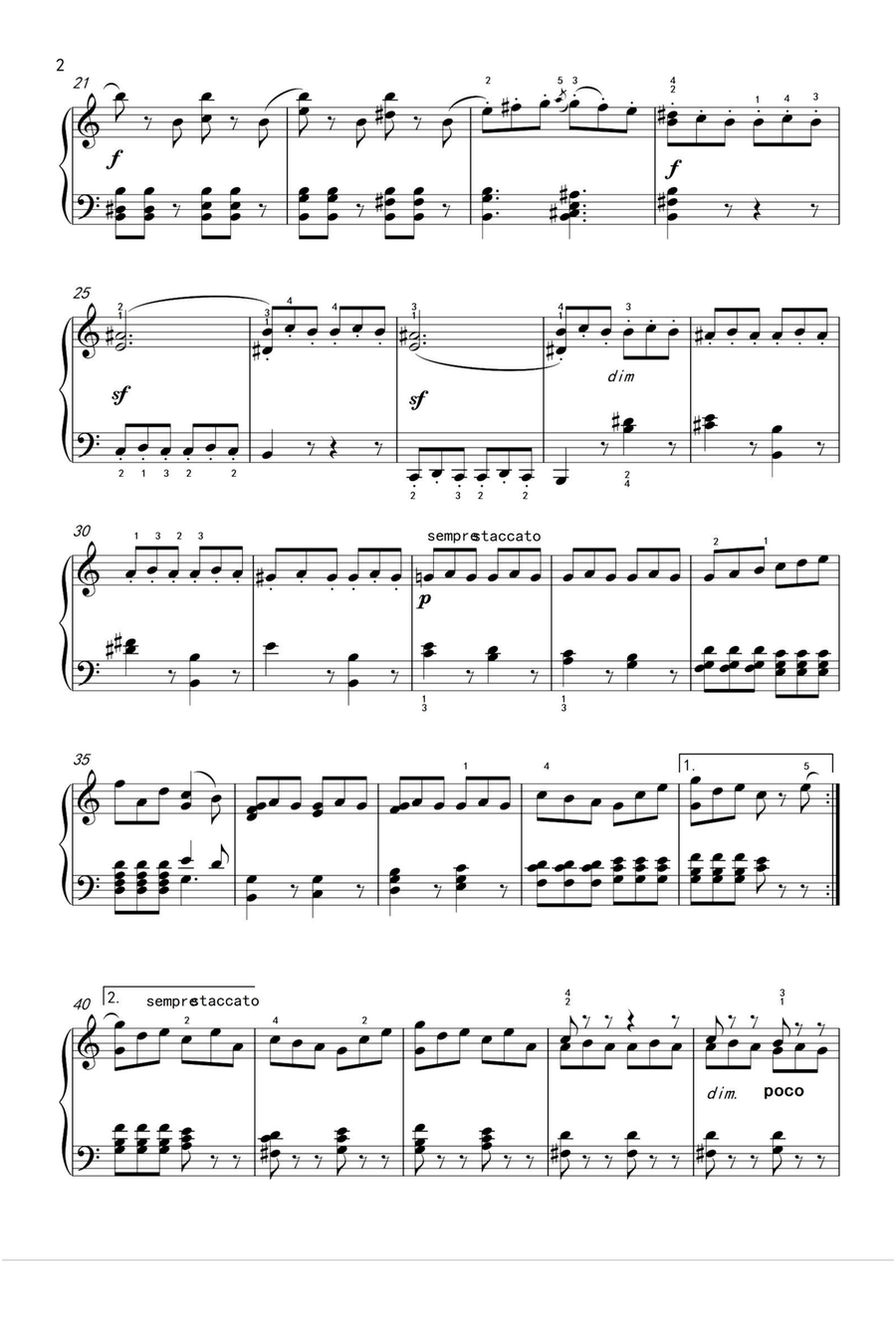 Tarantelle - Felix Mendelssohn Piano Solo scores gallery preview page 2