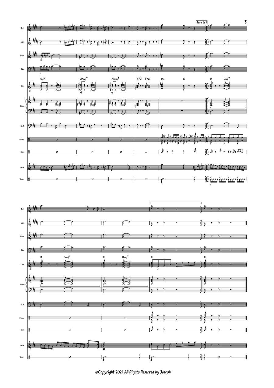 Hand In Hand 2nd Movement from Joseph's 