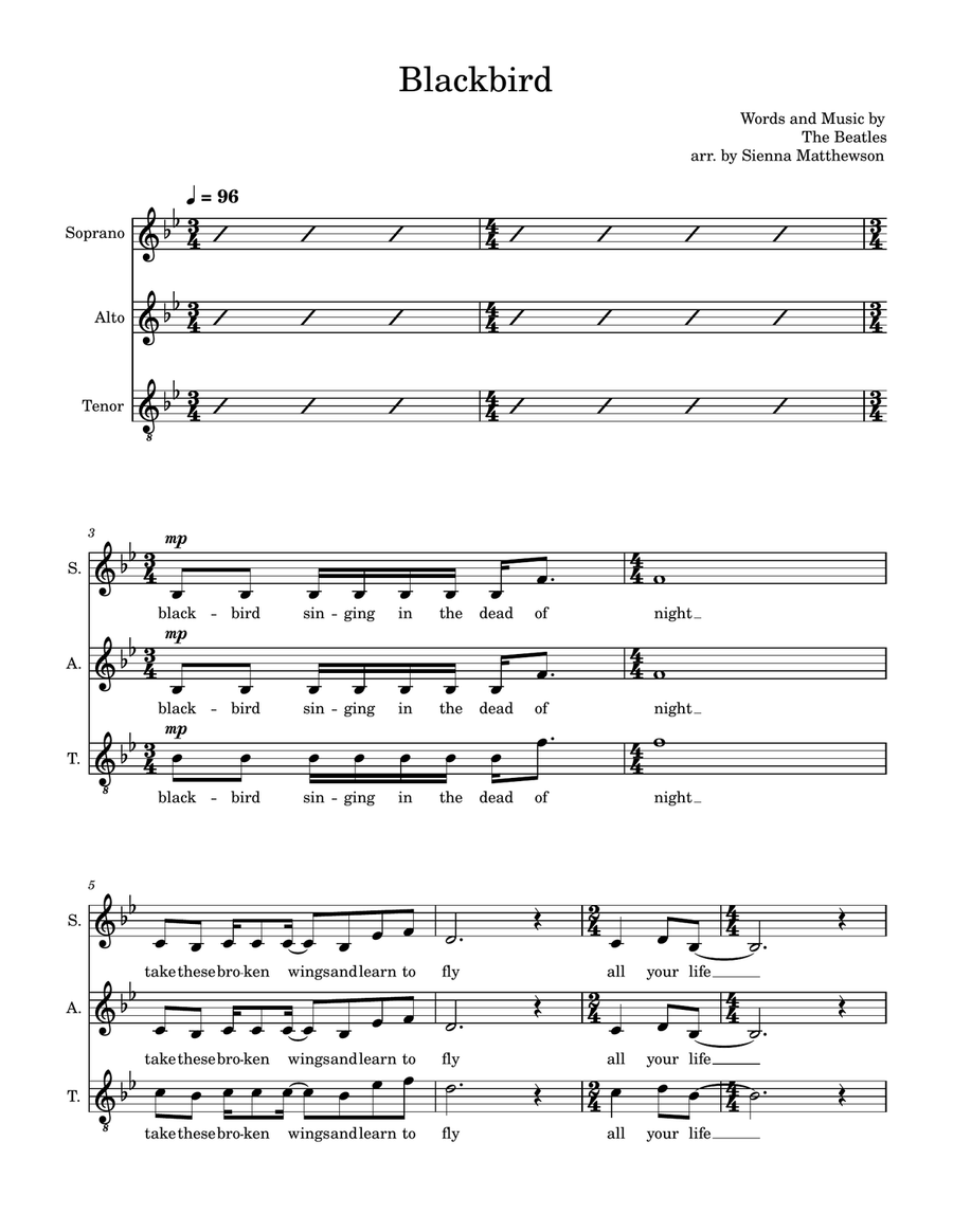 Blackbird Blackbird SAT scores gallery preview page 1