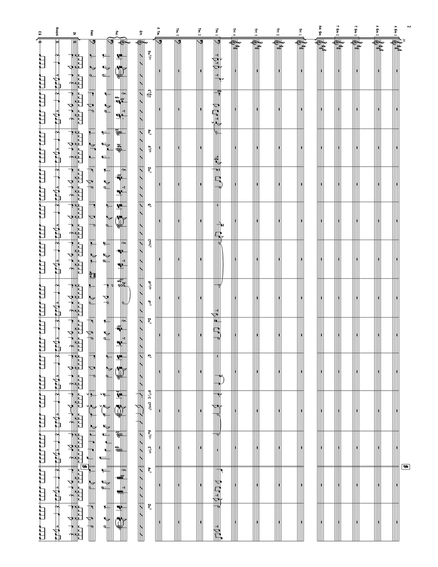 Fly Me To The Moon (In Other Words) Jazz Ensemble scores gallery preview page 2