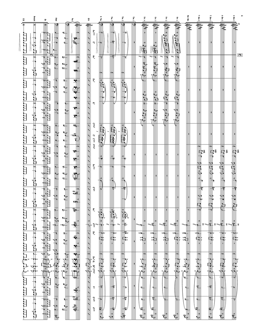 Fly Me To The Moon (In Other Words) Jazz Ensemble scores gallery preview page 4