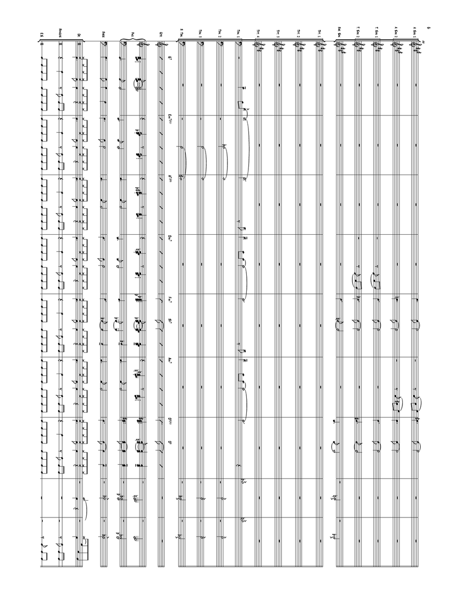 Fly Me To The Moon (In Other Words) Jazz Ensemble scores gallery preview page 6