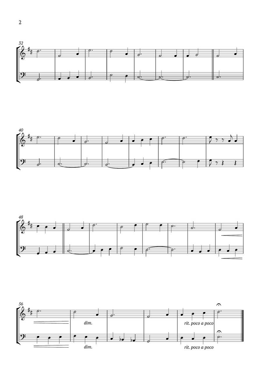 Edelweiss Brass Duet scores gallery preview page 2