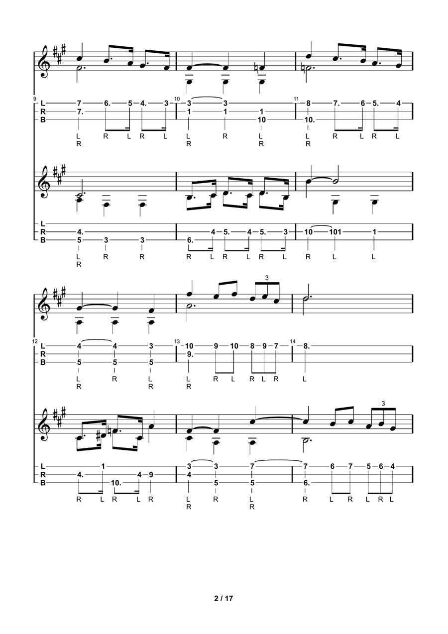 Adagio Per Archi E Organo In Sol Minore Organ scores gallery preview page 4