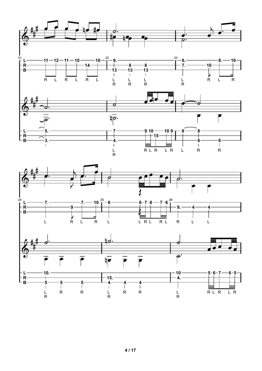 Adagio Per Archi E Organo In Sol Minore Organ scores gallery preview page 6