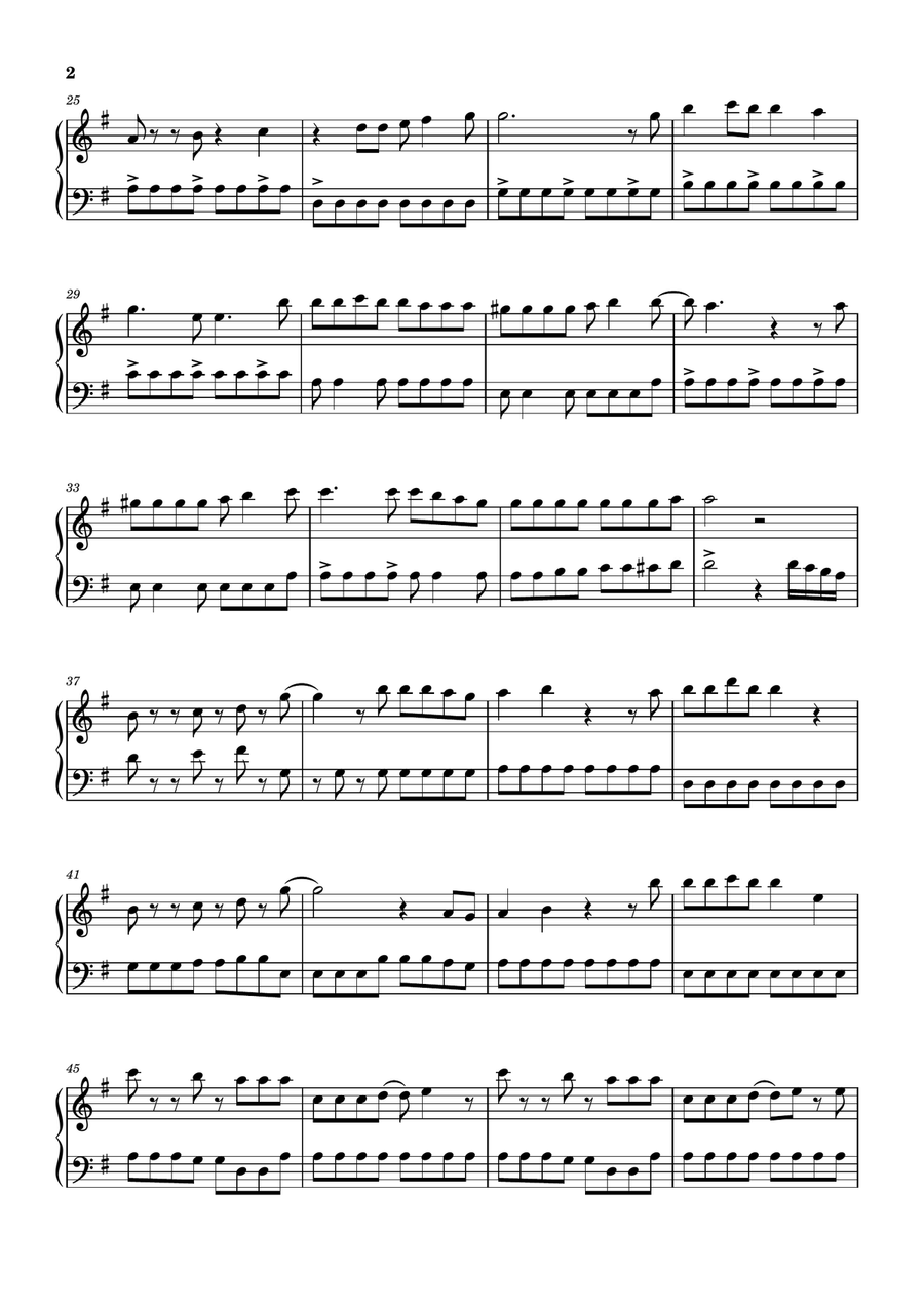 Don't Stop Me Now Easy Piano scores gallery preview page 2