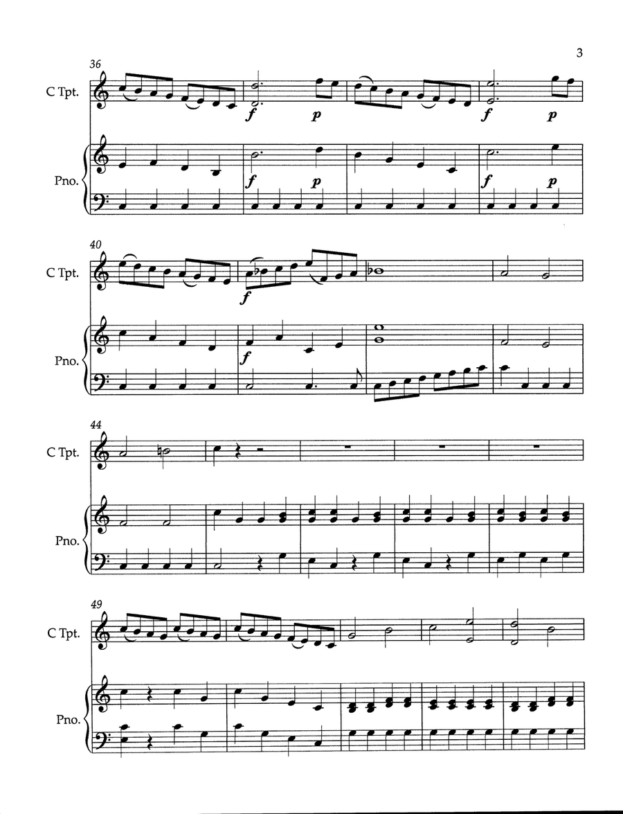 Overture to Le nozze di Figaro Chamber Music scores gallery preview page 3