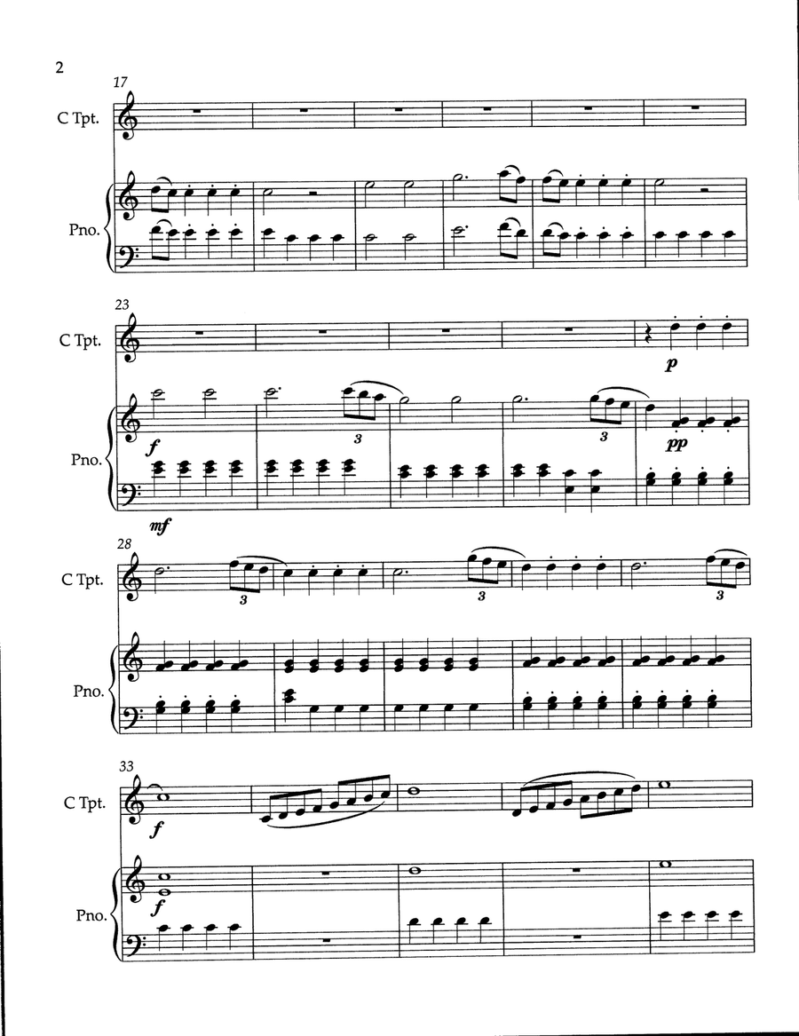 Overture to The Abduction from the Seraglio Chamber Music scores gallery preview page 2