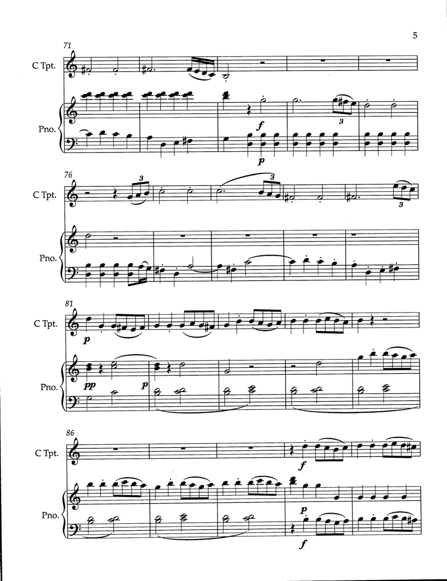 Overture to The Abduction from the Seraglio Chamber Music scores gallery preview page 5