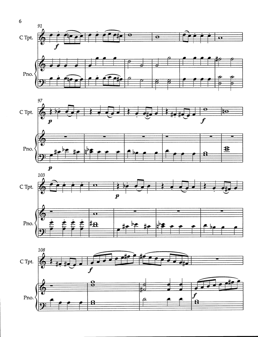 Overture to The Abduction from the Seraglio Chamber Music scores gallery preview page 6