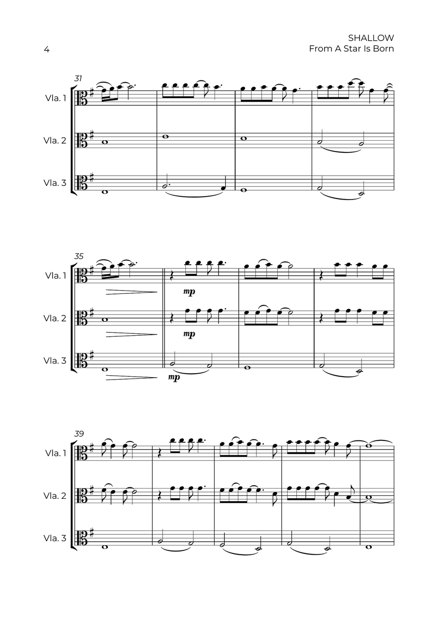 Shallow Shallow String Trio scores gallery preview page 4