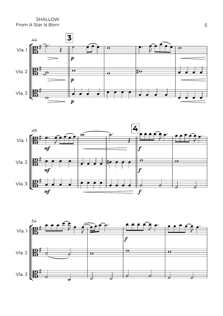 Shallow Shallow String Trio scores gallery preview page 5