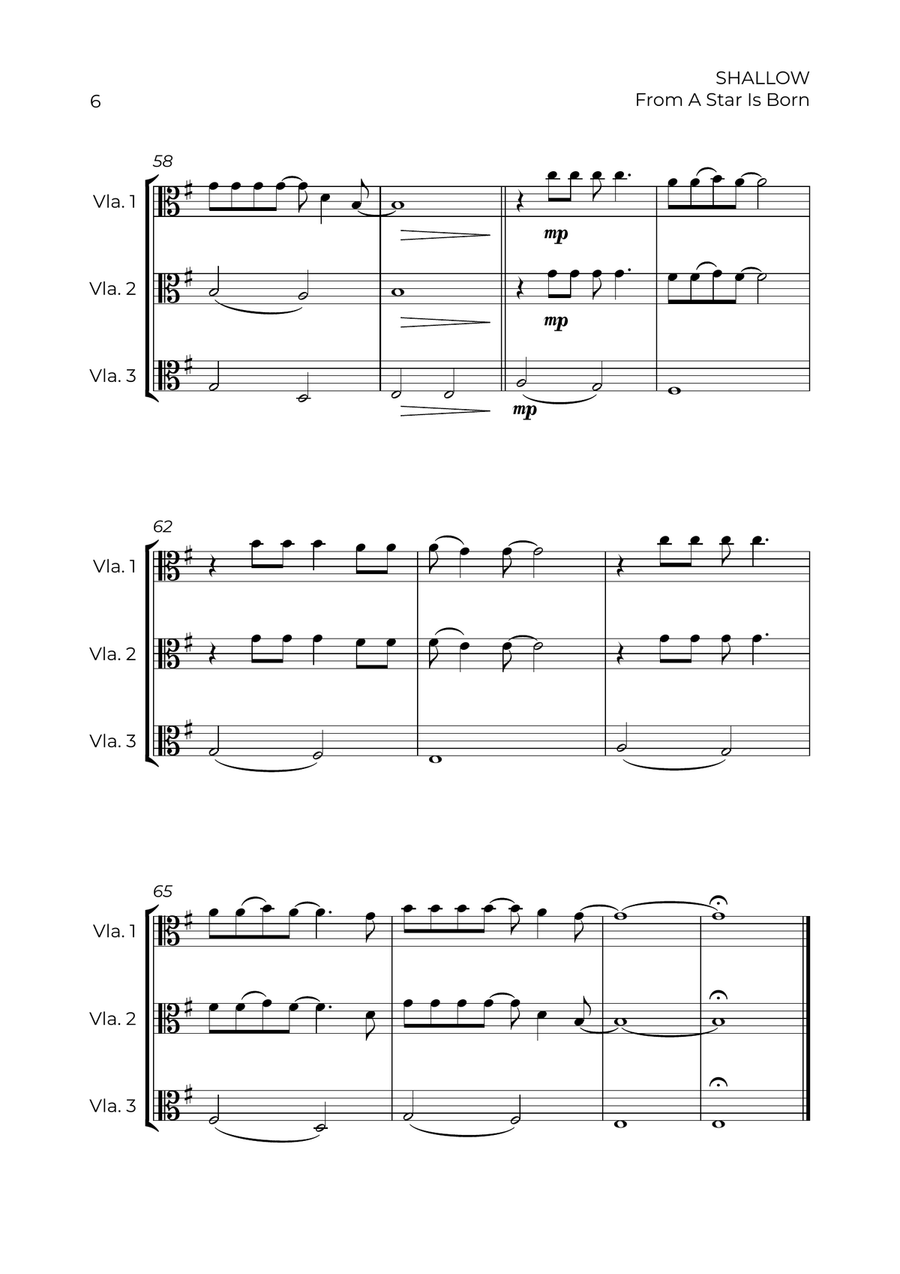 Shallow Shallow String Trio scores gallery preview page 6