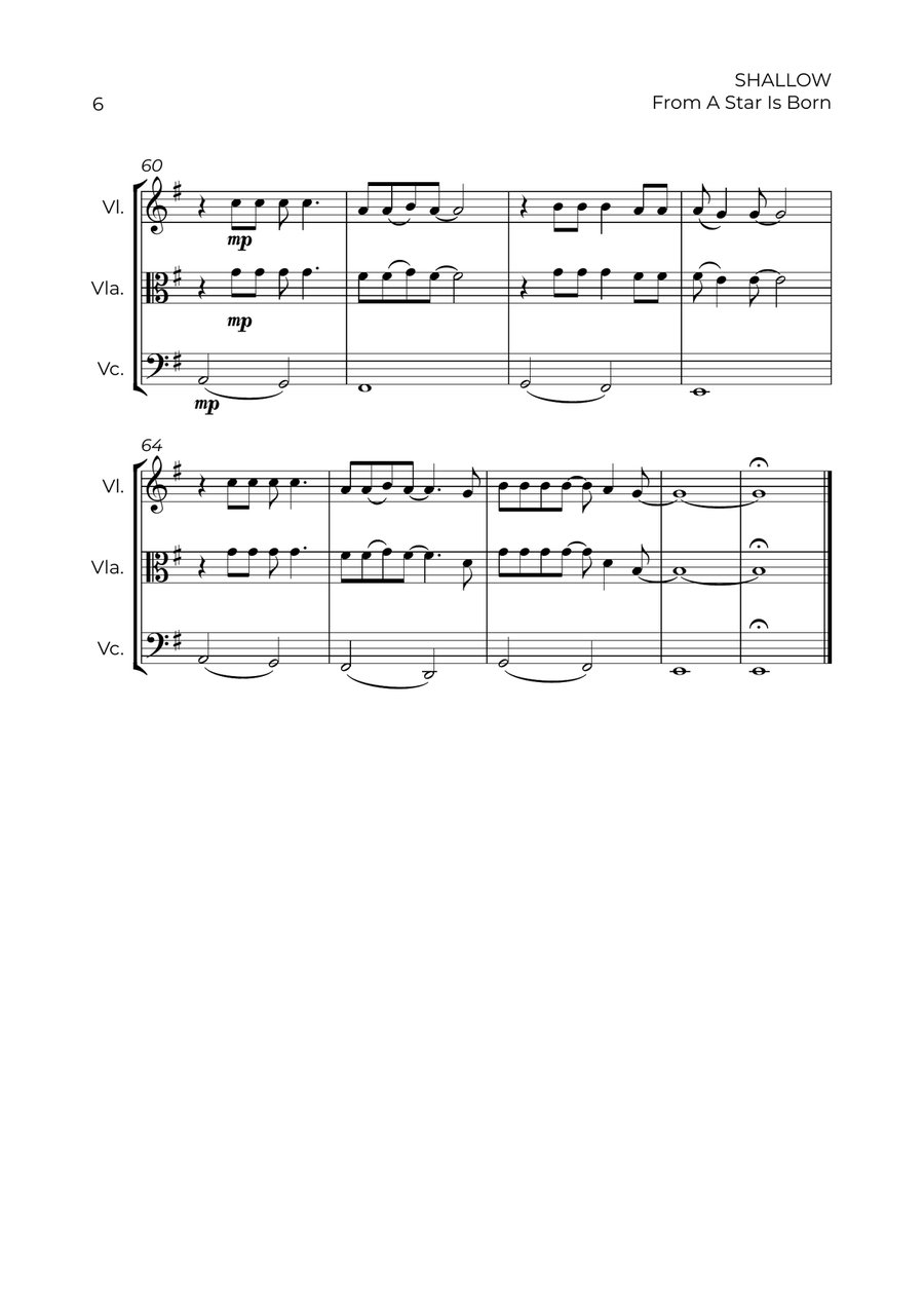 Shallow Shallow String Trio scores gallery preview page 6