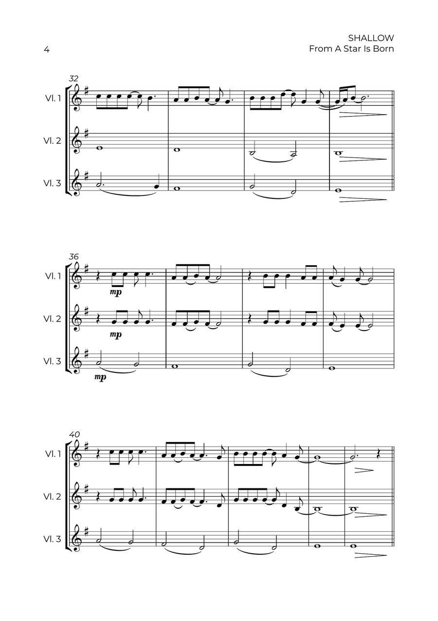 Shallow Shallow String Trio scores gallery preview page 4