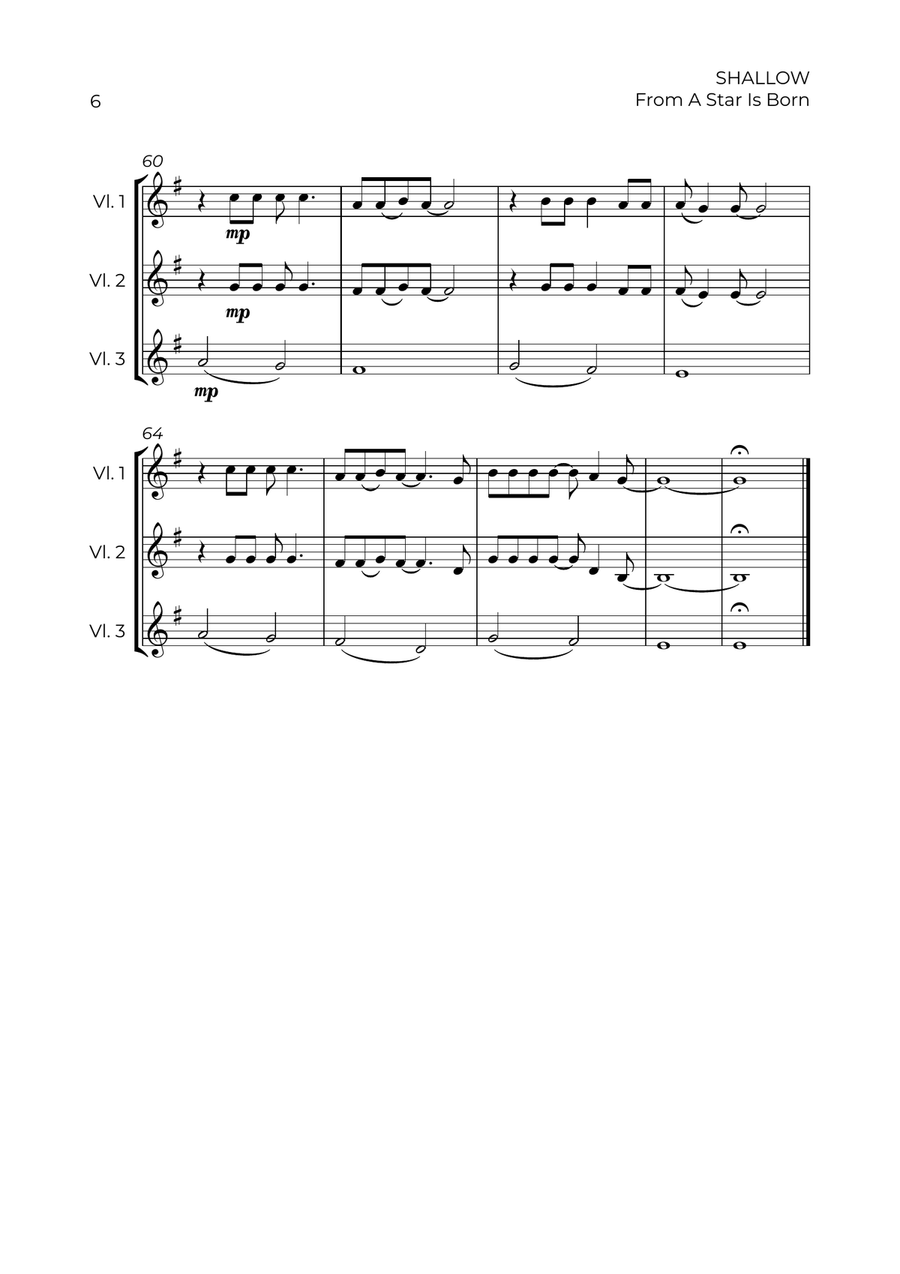Shallow Shallow String Trio scores gallery preview page 6